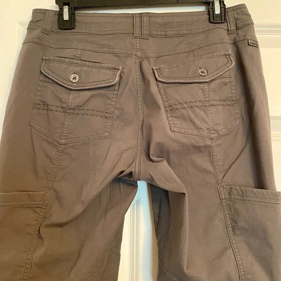 KUHL RESISTOR AIR JOGGER hiking pants size 6 REG, carbon gray color, like new! - Picture 7 of 10